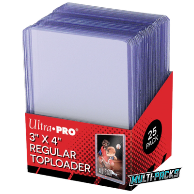 Ultra Pro Regular Toploaders (25 stuks)